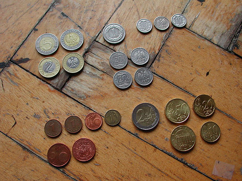 How to write currency in euros