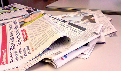 have newspapers become a medium of the past